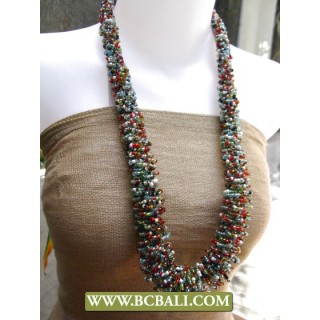 Bcbali Handmade Necklaces Corn Beading